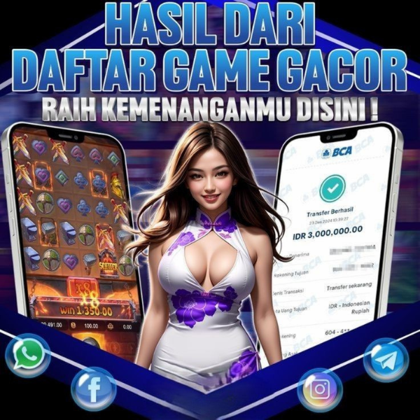 Game Slot Terbaik 2025 membawa angin segar bagi para penggemar slot online. Dengan berkembangnya teknologi dan inovasi, industri game